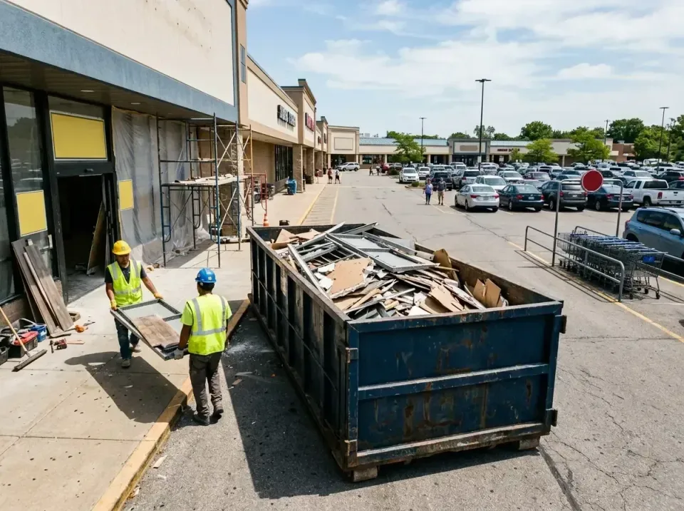 retail-store-renovation-debris-003 — frequently asked questions, Roll-off Dumpster Rentals in Brimfield, OH